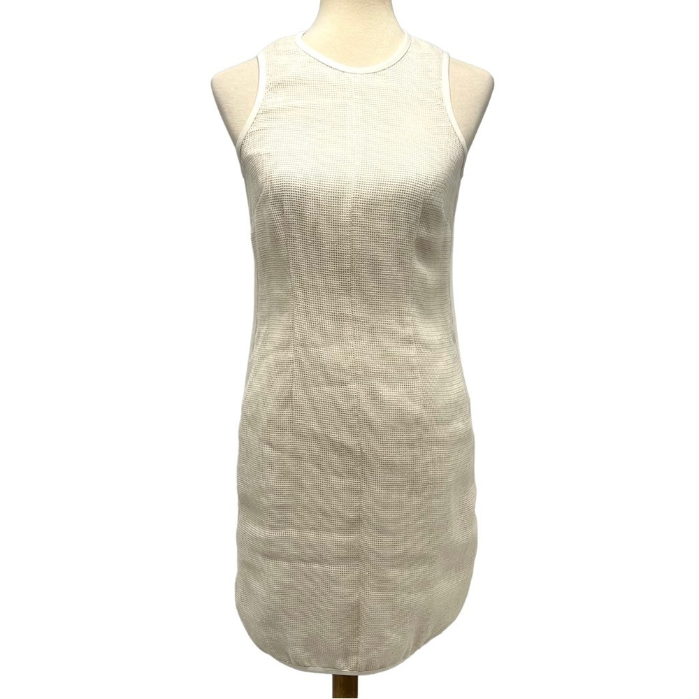 Sea New York Cream mesh Sheath Dress Womens 4 NWT - Picture 2 of 14
